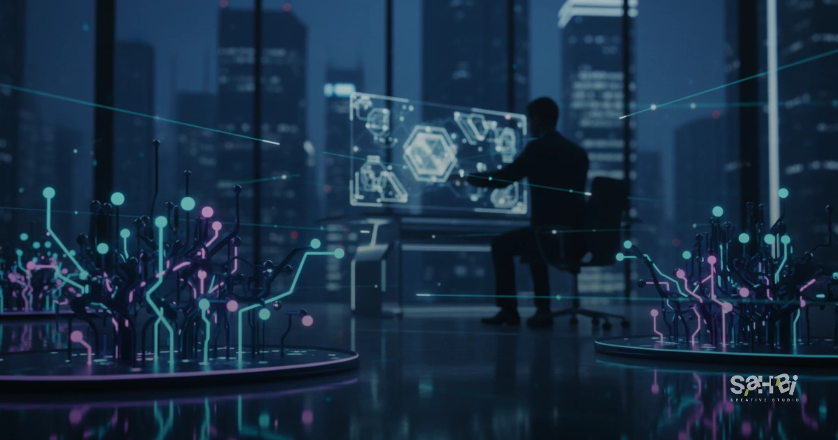 High-quality hero graphic for Sahbi's blog: IA Générative 2026 : Le Guide Ultime pour Décupler votre Productivité Créative - Optimized for SEO