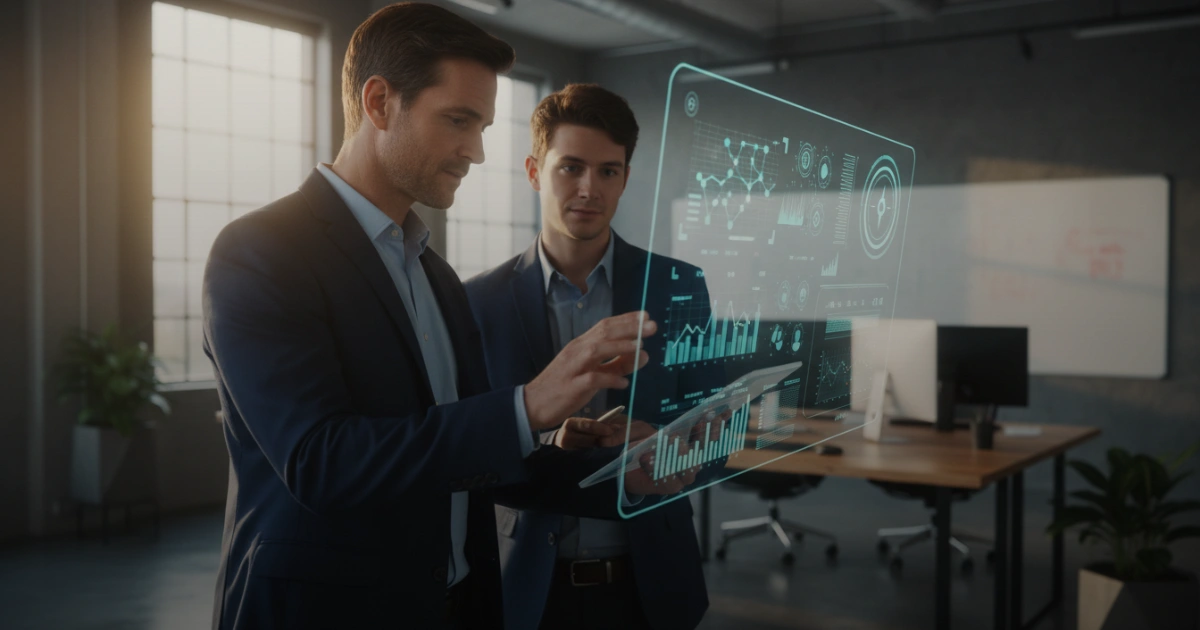 Expert Sahbi en formation GA4 2026 et audit Google Analytics dans un bureau moderne au design épuré.